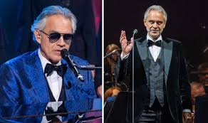 1 trending video on youtube that day. Andrea Bocelli Blind Is Andrea Bocelli Blind Has He Always Been Blind Tv Radio Showbiz Tv Express Co Uk