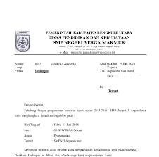 Contoh surat undangan acara rapat. 13 Sekolah Undangan Rapat Sekolah Surat Dinas Waluyo Id