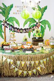 Create wild animal print theme rooms. Safari 1st Birthday Party Decorations Novocom Top