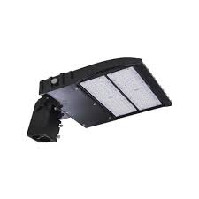 100w Led Pole Light With Photocell 5700k Universal Mount Bronze Ac100 277v 12v Led Strip Lights Rgb Led Strip Lights Led Flood Lights