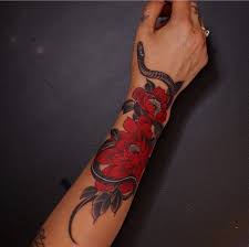 Image In Riyeya Iigѕ Tattssѕ Collection By ƭiana Tattoos Forarm Tattoos Red Tattoos