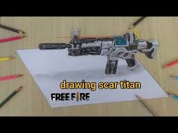 The 1887 utilizes the design of the original solid lever that includes an innovative internal safety. Menggambar Senjata Scar Titan Gambar Free Fire Youtube