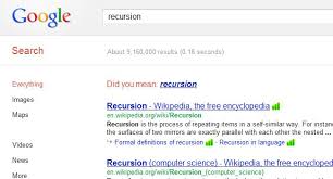 We did not find results for: Cool Hidden Google Tricks Google Pokes Fun At Its Own Did You Mean Suggestions If You Search Recursion Repetition O Google Tricks Search For Google Google