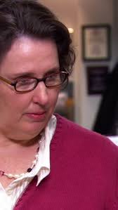 Phyllis Falling Out of Chair Office