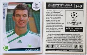 Footballer of as roma and captain of bosnian national team, unicef ambassador for bosnia and herzegovina | twuko. Panini Rookie Sticker Card Edin Dzeko No 140 Champions League 2009 2010 Rare Ebay