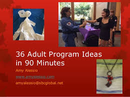 From queens to manhattan, here's where. 36 Adult Program Ideas In 90 Minutes September 2017