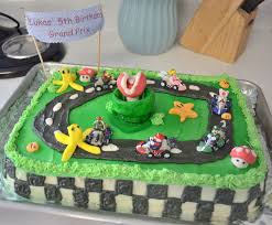 Chocolate cake with vanilla smbc and ganache filling. Pin By Alicia Danae Thomas On Parties Lukas Birthday Mario Cake Birthday Cake Decorating Mario Birthday Cake