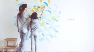 Paint just one bedroom wall with this idea and make a simple is sometime better. 10 Wall Paint Colour Ideas To Make Your Living Room More Pleasant