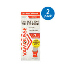 2 Pack Vamousse Head Lice Treatment 6 Oz Walmart Com Walmart Com