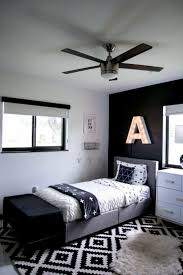 Black And White Rug Bedroom Obadiah Hand Tufted Wool Black Area Rug In 2020 Cool Bedrooms For Boys White Kids Room Modern Kids Room
