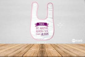 Maybe you would like to learn more about one of these? Babero Personalizado Para Ser Como Nuestros Papas