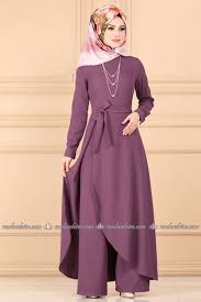 Modaselvim Tulum Yandan Yirtmacli Kolyeli Tulum 2153ms212 Lila The Dress Ziyafet Elbiseler Elbiseler