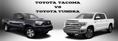 Toyota Tacoma Vs Tundra Mpg Size Towing Capacity And More