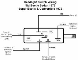 If the headlight relay or module do not receive voltage when the headlight switch is turned on, a bad switch is your problem. Vw Light Switch Wiring Wiring Diagram Diode Time Diode Time Vaiatempo It