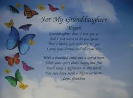 Pin By Toni Brack On Poem For Abby Granddaughter Birthday Verses For Cards Grandaughter Quotes