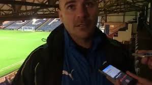 Bernard Morley speaks after Chester's draw at Stockport County