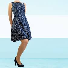 Vom kostenlosen schnittmuster zum fertigen projekt. A Linien Kleid Jill Gr 34 46 Schnittmuster Toscaminni Schnittmanufaktur