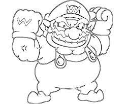 3 345 views 432 prints. Wario Coloring Pages Coloring Home