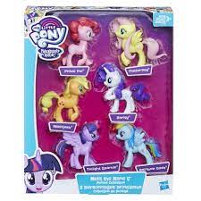 My Little Pony Découvrez la collection Mane 6 poneys : Amazon.ca: Jeux et  Jouets