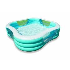 Intex Inflatable Beach Wave Swim Center Family Pool 90 X 90 X 22 Walmart Com Family Inflatable Pool Inflatable Pool Family Pool