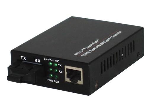 Gigabit Single-Mode Fiber Media Converter | 1.25G SC Port.