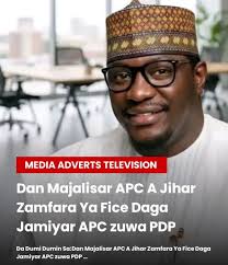 Da Dumi Dumin Sa:Dan Majalisar APC A Jihar Zamfara Ya Fice Daga Jamiyar APC  zuwa PDP Hon Shamsudeen Hassan Basko Mai Wakiltar Talata Mafara ya Arewa Ya  koma Jamiyar PDP A Hukumance
