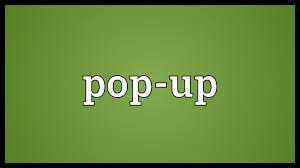Pop Up Meaning Youtube