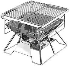 We won't take sides in the great grill debate of charcoal versus gas. Traioy Thick Stainless Steel Charcoal Grill Outdoor Picnic Excursions Must Be Collapsible Storage Suitable For Families Or Folding Bbq Bbq Stove Outdoor Grill