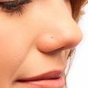 Teeny Tiny 1mm CZ Sterling Silver Nose Stud, Nose Ring, Silver ...