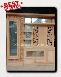 Pembatas ruangan dari triplek, apakah anda ingin memiliki ruang multifungsi yang terlihat luas, tetapi tetap menginginkan privasi? Jual Lemari Pembatas Ruangan Lemari Partisi Lemari Penyekat Ruangan Minimalis Jati Ukir Bunga Mawar Di Lapak Zimalaya Furniture Bukalapak