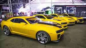 First up is this 1967 chevy camaro with the full detroit speed catalog under it front to rear. Barrett Jackson Bumblebee Camaros From Transformers Sell For 500 000