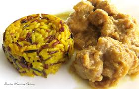 Poner la mariposa, incorporar el magro de cerdo, pimenton, colorante o azafrán, laurel, sal, pimienta negra, pastilla de caldo, oregano y programar 10 minutos técnicas de cocina. Recetas Monsieur Cuisine Magro De Cerdo En Salsa Con Arroz De Guarnicion