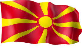 The flag for north macedonia (until 2019: Flag Of North Macedonia Grafik Von Ingofonts Creative Fabrica