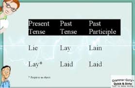 Lay Versus Lie How To Memorize Things Writing Life Words