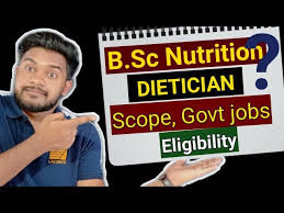 Bsc Nutrition Dietician Govt Jobs Private Jobs Syllabus Eligibility Job Alert Youtube