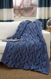 You will need 3 skeins of each color. 27 Bulky Knit Afghan Patterns Favecrafts Com