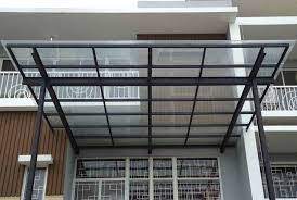 Penggunaan kanopi kaca dimaksudkan untuk tetap mendapat sinar matahari namun terhindar dari hujan. Harga Kanopi Kaca Tempered Laminate Rangka Hollow Ruangguruku Com