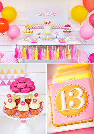 Theme 13th Birthday Party Ideas For Girls Pin On Teen Birthday Party