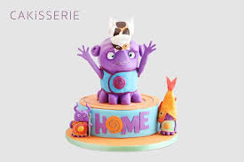 Cake From The Movie Home Torta De Cupcakes Fiesta De Astronauta Fiesta Ninos