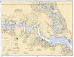 James River Jamestown Island To Jordan Point Marine Chart