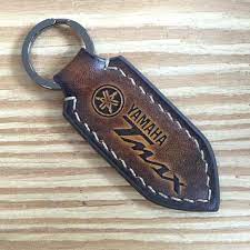 Yamaha Tmax Motorcycle Leather Keychain Gantungan Kunci Kunci