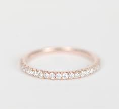 1 7 Mm Diamond Wedding Band 14k Rose White Or Yellow Gold Diamond Wedding Bands Wedding Ring Bands Gold Wedding Band