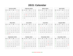 Free to download january calendar 2071, february calendar 2071 and both of 12 month calendar for the year 2071.vertical, horizontal, calendar with holidays, notes space are ready to print. Download Blank Calendar 2021 12 Months On One Page Horizontal