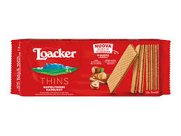 Unboxing and test of loacker napolitaner crispy wafers 175g. Waffel Thins Napolitaner Mit Italienischen Haselnussen