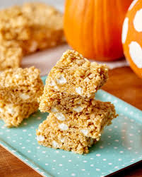 Recipe Pumpkin Spice Rice Krispies Treats Recipe Pumpkin Spice Rice Krispie Treats Rice Krispies Pumpkin Rice Krispie Treats