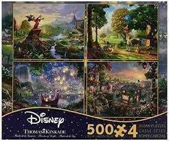We did not find results for: Ceaco Thomas Kinkade Disney Dreams Collection 4 In 1 Jigsaw Puzzle Set 500 Pcs For Sale Online Ebay