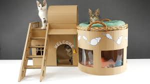 Catios (cat patios) you have to see to believe. How To Make Amazing Kitten Cat Pet House From Cardboard Youtube
