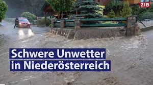 Eine unwetterwarnung wurde für teile österreichs herausgegeben. Zeit Im Bild Schwere Unwetter In Niederosterreich Facebook
