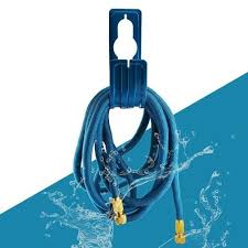 After use, the hose automatically coils back up to a minimum size so winding up is not. Expandable Garden Hose Pipe Holder Sturdy Watering Hosepipe Wire Hook Hanger New