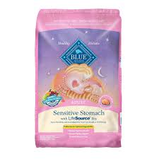 Blue Buffalo Blue Sensitive Stomach Adult Chicken Brown Rice Recipe Dry Cat Food 7 Lbs Dry Cat Food Sensitive Stomach Cat Food Blue Buffalo